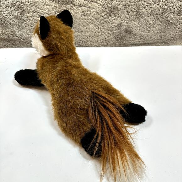 Douglas Roxy Red Fox Plush Toy Stuffed Animal 14” Lying Pup Child Kids Adults - Picture 4 of 9